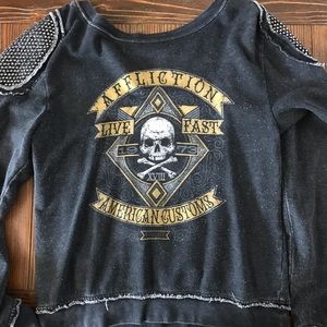 Affliction sweatshirt 🌸